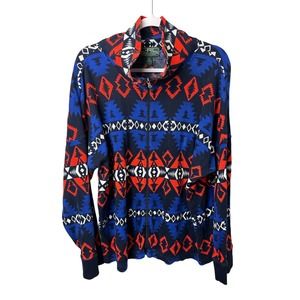 Ralph Lauren Active Women's Aztec Southwestern Full Zip Jacket 3X